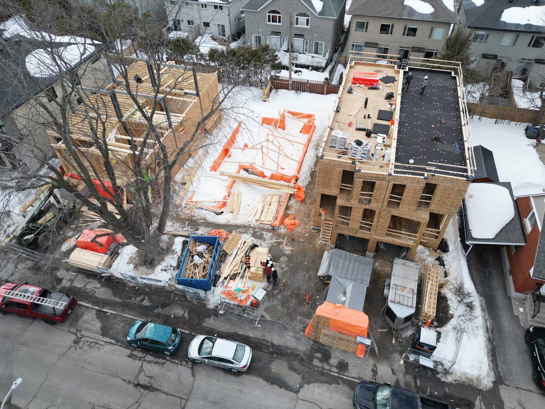 Construction in progress under My Home Builders site management