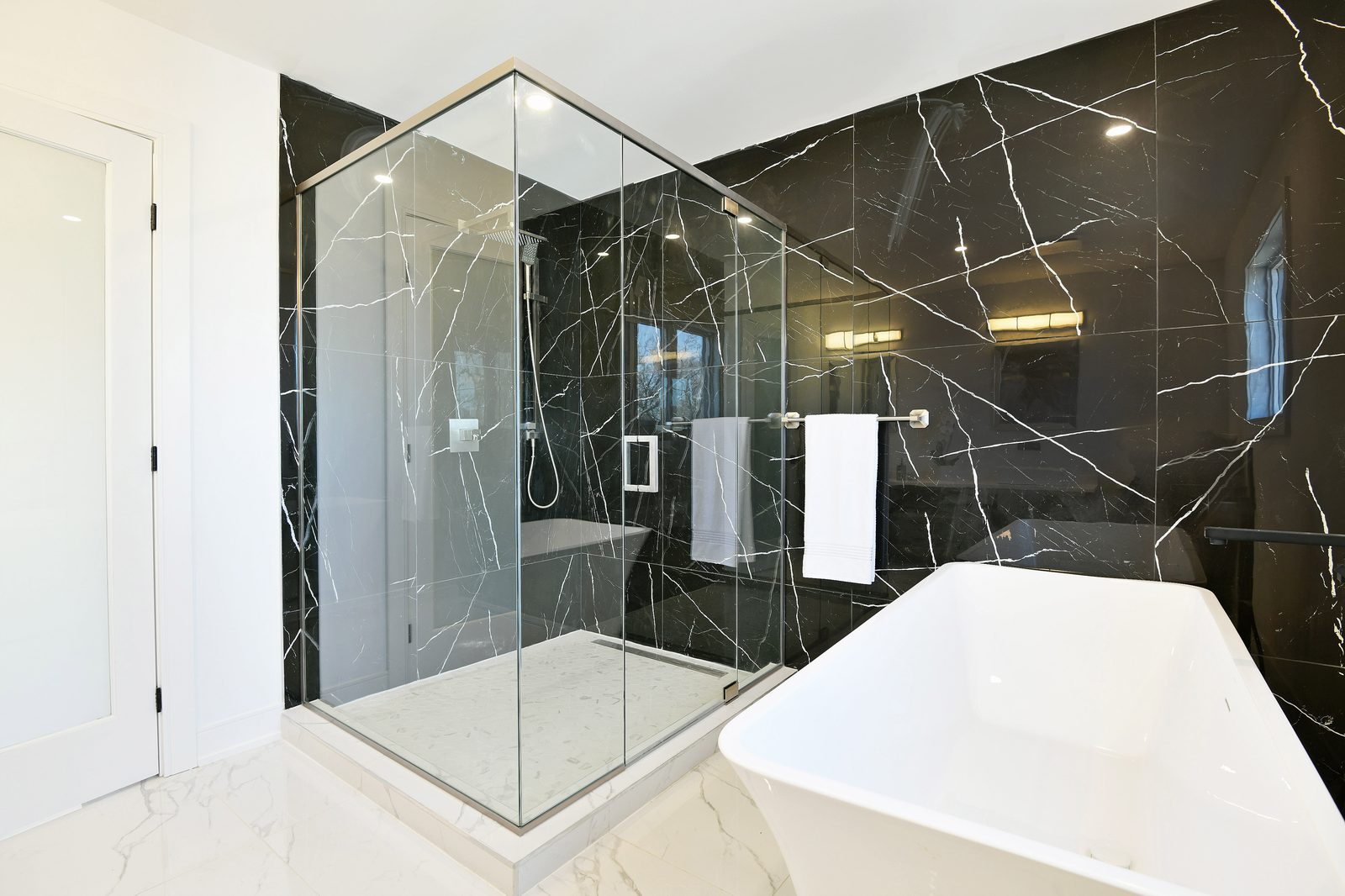 Kipp Street marble ensuite